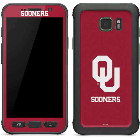 University of Oklahoma Sooners Red Galaxy S7 Active Skin