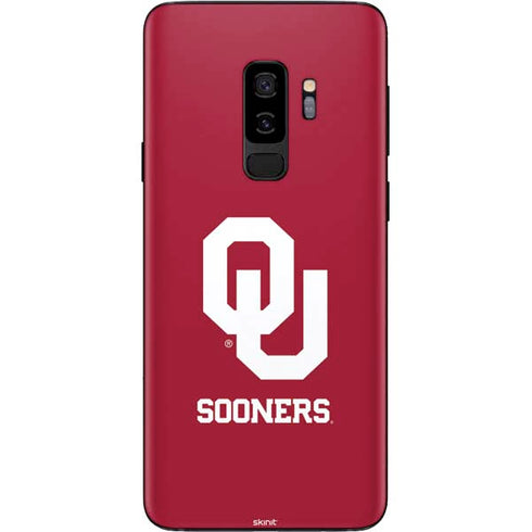 University of Oklahoma Sooners Red Galaxy S9 Plus Skin