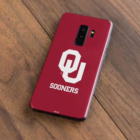 University of Oklahoma Sooners Red Galaxy S9 Plus Skin