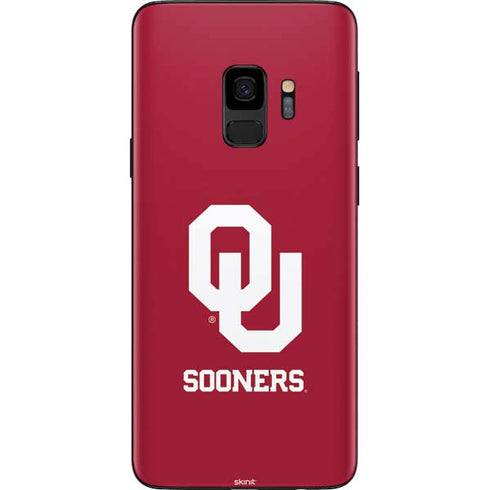 University of Oklahoma Sooners Red Galaxy S9 Skin