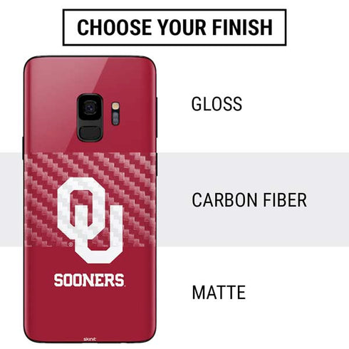 University of Oklahoma Sooners Red Galaxy S9 Skin
