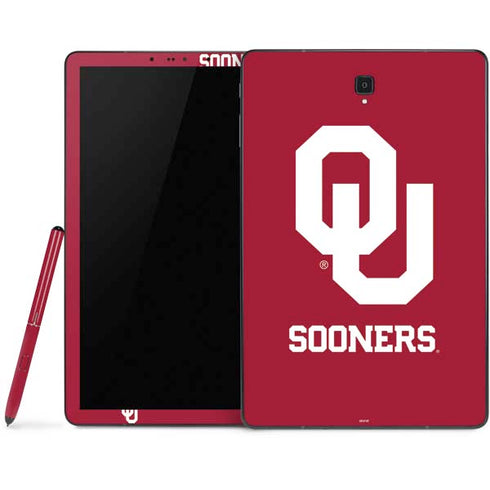 University of Oklahoma Sooners Red Samsung Galaxy Tab Skin
