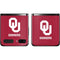 University of Oklahoma Sooners Red Galaxy Z Flip Skin