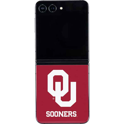 University of Oklahoma Sooners Red Galaxy Z Flip5 5G Skin