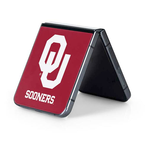 University of Oklahoma Sooners Red Galaxy Z Flip5 5G Skin