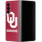 University of Oklahoma Sooners Red Galaxy Z Fold4 5G Skin