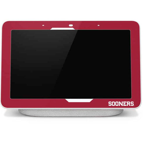 University of Oklahoma Sooners Red Google Home Hub Skin