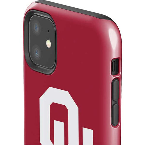 University of Oklahoma Sooners Red iPhone 11 Impact Case