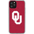University of Oklahoma Sooners Red iPhone 11 Pro Clear Case