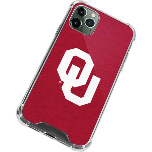 University of Oklahoma Sooners Red iPhone 11 Pro Max Clear Case