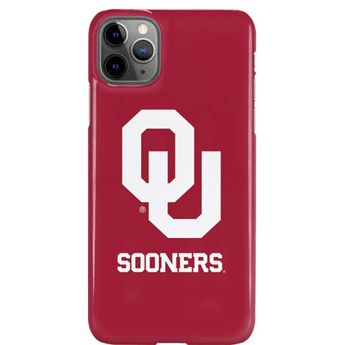 University of Oklahoma Sooners Red iPhone 11 Pro Max Lite Case