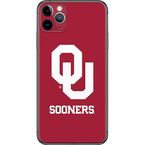 University of Oklahoma Sooners Red iPhone 11 Pro Max Skin