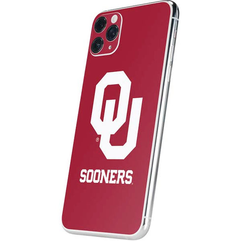 University of Oklahoma Sooners Red iPhone 11 Pro Max Skin