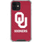 University of Oklahoma Sooners Red iPhone 12 Mini Clear Case