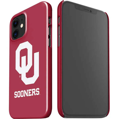 University of Oklahoma Sooners Red iPhone 12 Mini Lite Case