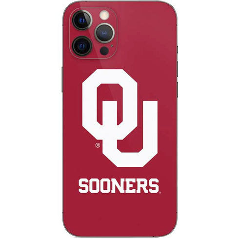 University of Oklahoma Sooners Red iPhone 12 Pro Max Skin