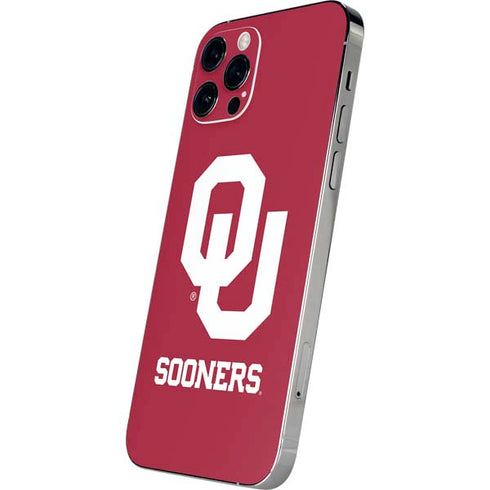 University of Oklahoma Sooners Red iPhone 12 Pro Max Skin