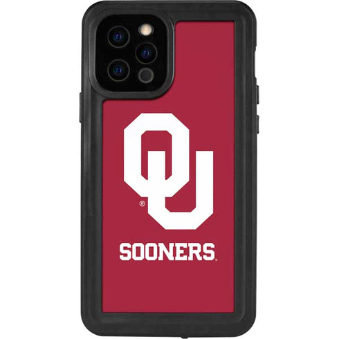 University of Oklahoma Sooners Red iPhone 12 Pro Waterproof Case