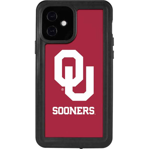 University of Oklahoma Sooners Red iPhone 12 Waterproof Case