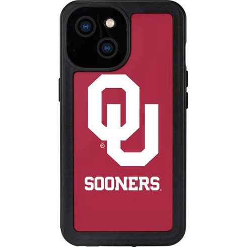 University of Oklahoma Sooners Red iPhone 13 Mini Waterproof Case