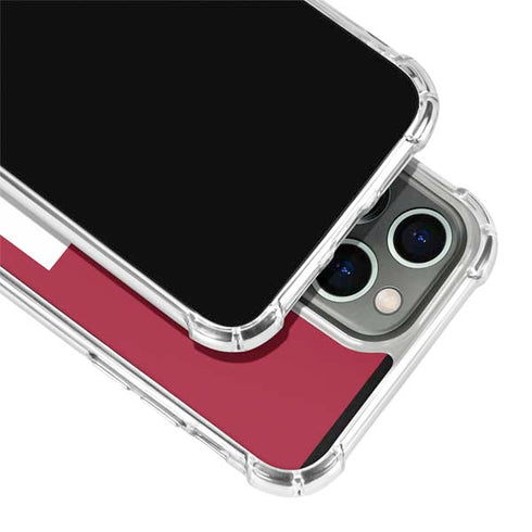 University of Oklahoma Sooners Red iPhone 13 Pro Clear Case
