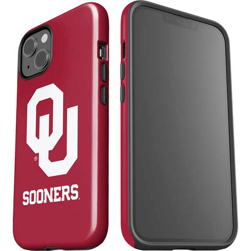 University of Oklahoma Sooners Red iPhone 15 Plus Impact Case