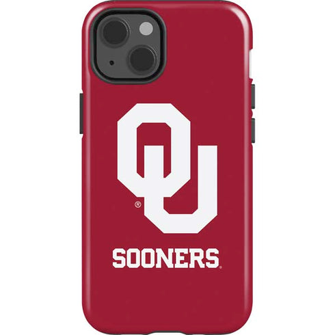 University of Oklahoma Sooners Red iPhone 15 Impact Case