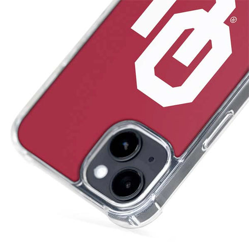 University of Oklahoma Sooners Red iPhone 15 Plus MagSafe Case