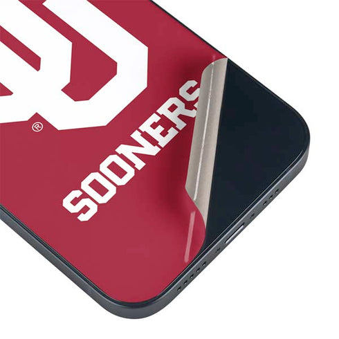 University of Oklahoma Sooners Red iPhone 14 Plus Skin