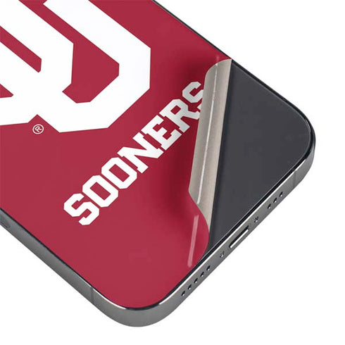 University of Oklahoma Sooners Red iPhone 14 Pro Max Skin
