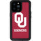University of Oklahoma Sooners Red iPhone 14 Pro Max Waterproof Case