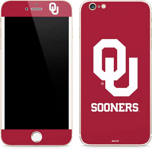 University of Oklahoma Sooners Red iPhone 6/6s Plus Skin
