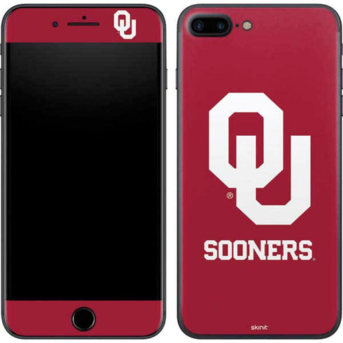 University of Oklahoma Sooners Red iPhone 8 Plus Skin