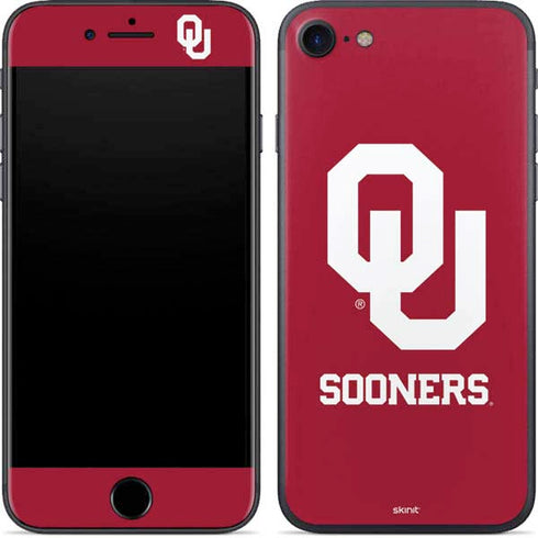 University of Oklahoma Sooners Red iPhone 8 Skin