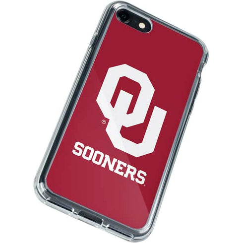 University of Oklahoma Sooners Red iPhone SE (2nd & 3rd Gen) Clear Case