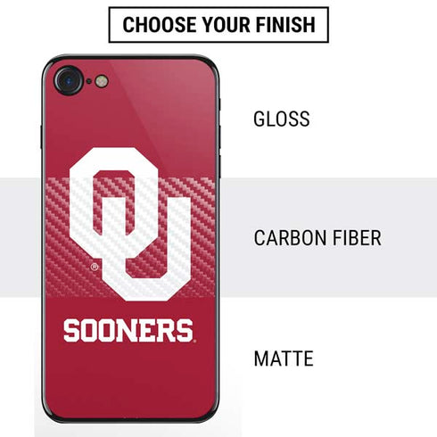 University of Oklahoma Sooners Red iPhone SE (2nd & 3rd Gen) Skin