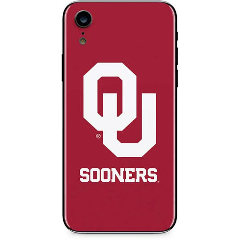 University of Oklahoma Sooners Red iPhone XR Skin