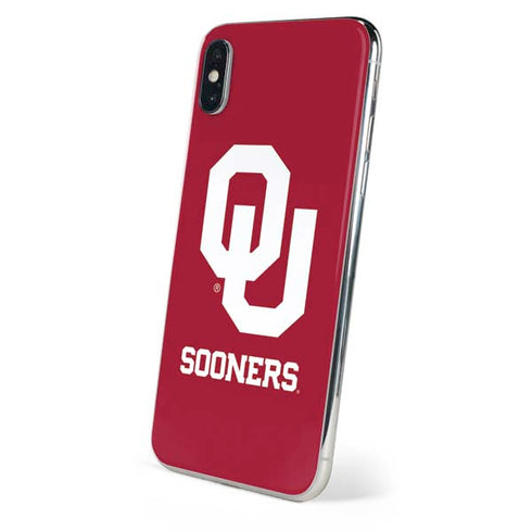 University of Oklahoma Sooners Red iPhone XS Skin