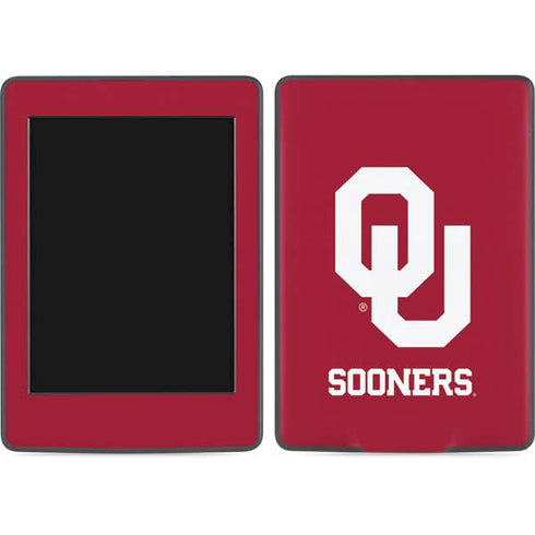 University of Oklahoma Sooners Red Amazon Kindle Skin