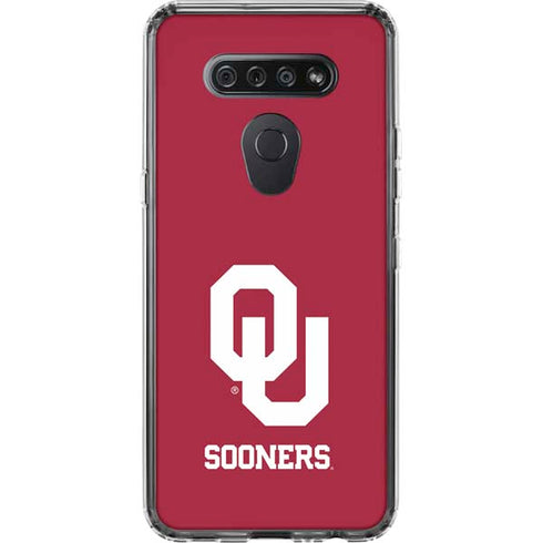 University of Oklahoma Sooners Red LG K51/Q51 Clear Case