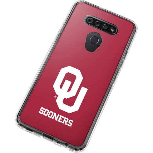 University of Oklahoma Sooners Red LG K51/Q51 Clear Case