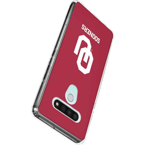 University of Oklahoma Sooners Red LG Stylo 6 Clear Case