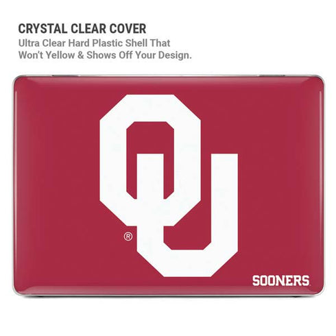 University of Oklahoma Sooners Red MacBook Air 13in M1 (2021) Case plus Skin