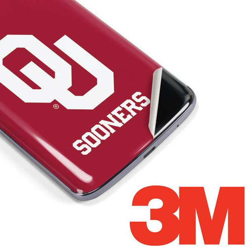 University of Oklahoma Sooners Red Moto E5 Plus Skin