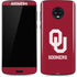 University of Oklahoma Sooners Red Moto G6 Skin