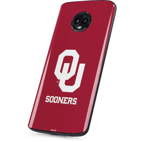 University of Oklahoma Sooners Red Moto G6 Skin