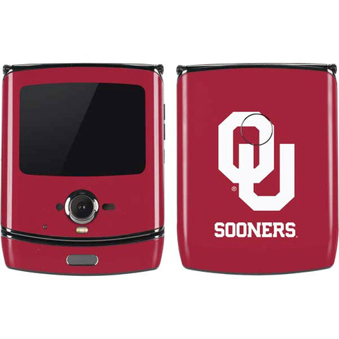 University of Oklahoma Sooners Red Motorola RAZR Skin