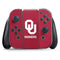 University of Oklahoma Sooners Red Nintendo Switch (2017-2021) Joy-Con Controller Skin