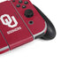University of Oklahoma Sooners Red Nintendo Switch OLED (2021) Skin