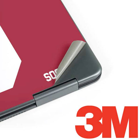 University of Oklahoma Sooners Red Notebook 9 Pro 13in (2017) Skin